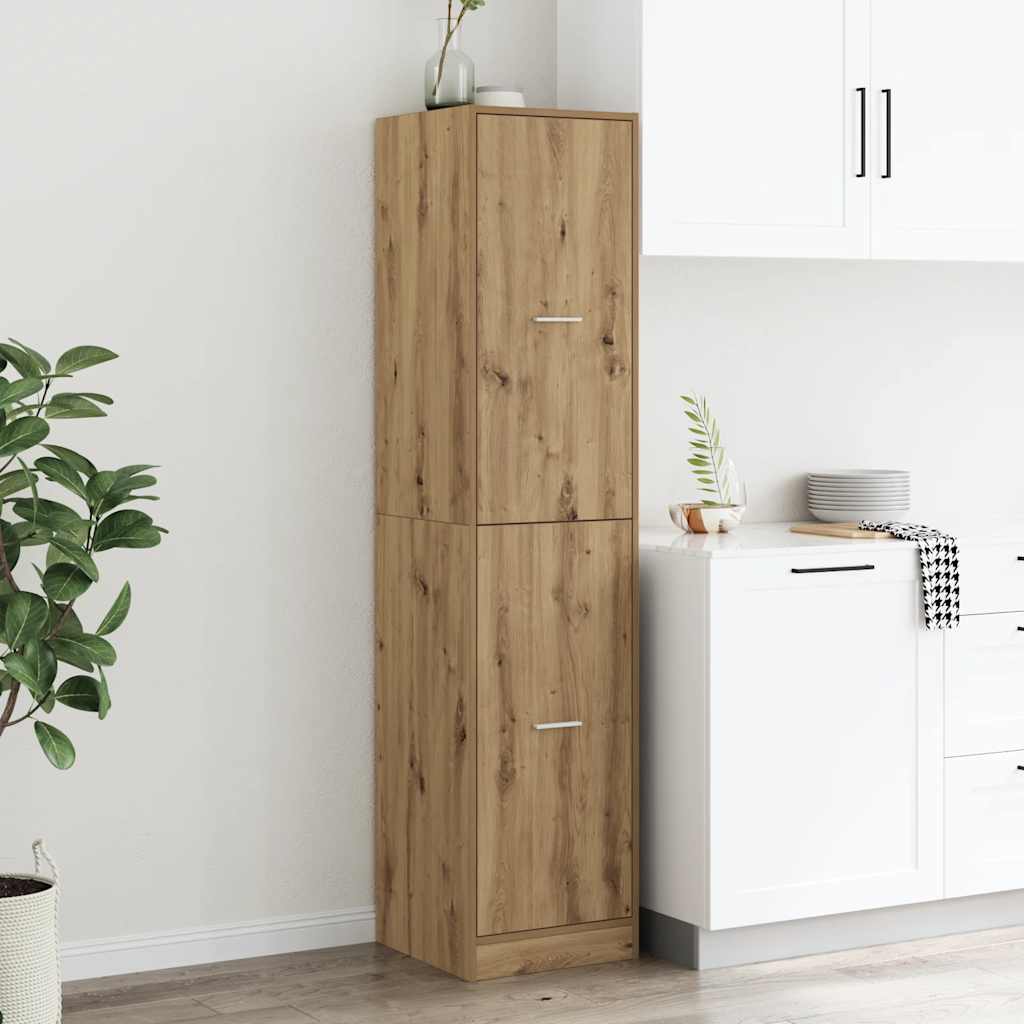 Apothecary Cabinet Artisian Oak 40x41x174.5 cm Engineered Wood