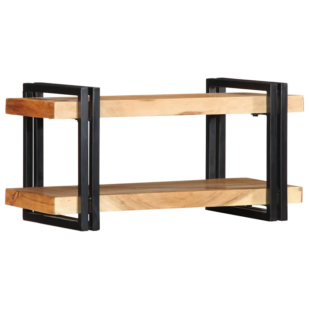 Wall Shelf 70x33x35 cm Solid Wood Acacia