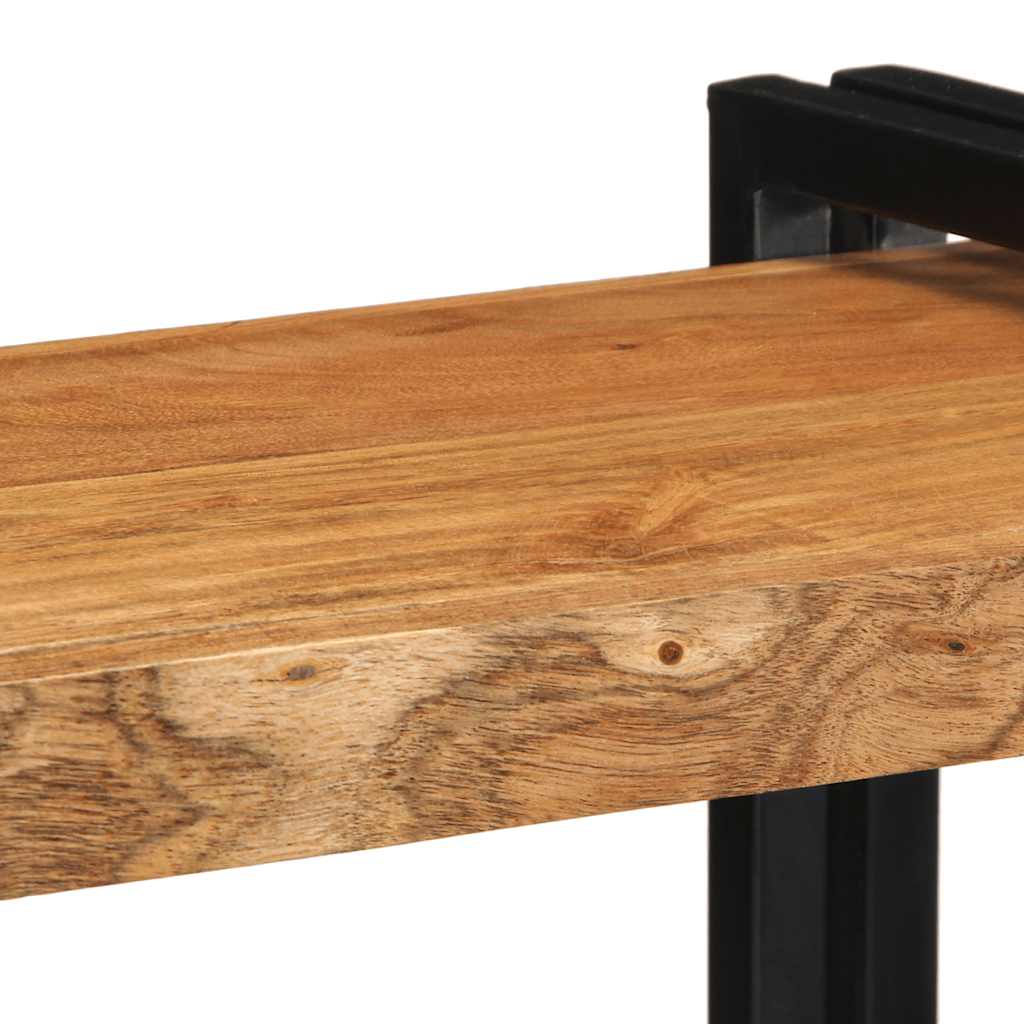 Wall Shelf 70x33x35 cm Solid Wood Acacia