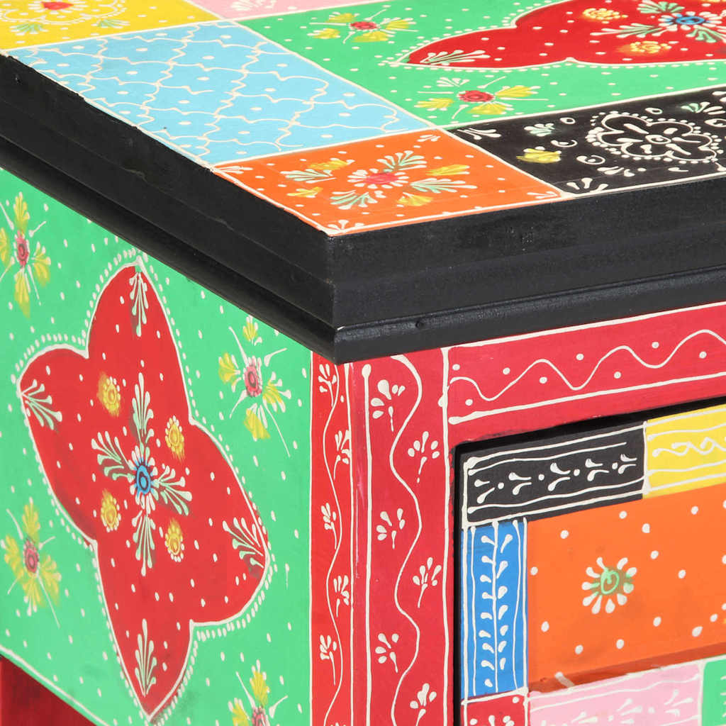 Console Table Multicolour 80 x 35 x 76 cm Engineered wood