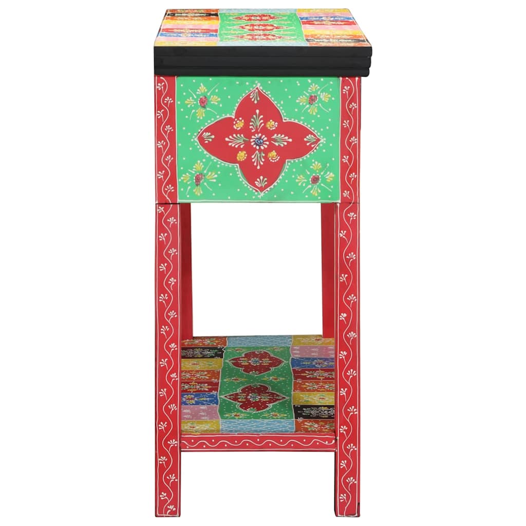 Console Table Multicolour 100 x 30 x 75 cm Solid Mango wood