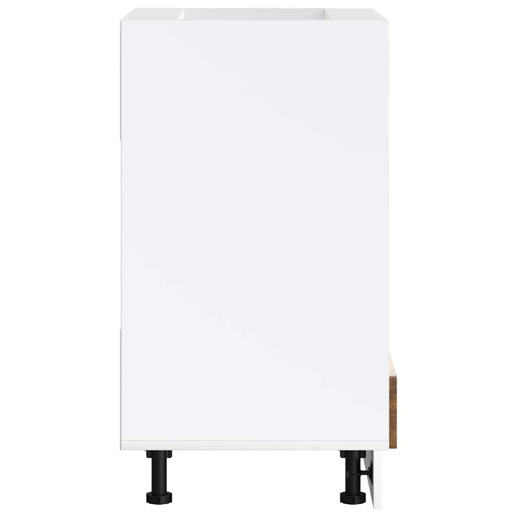 Oven Cabinet Porto Smoked Oak Engineered Wood