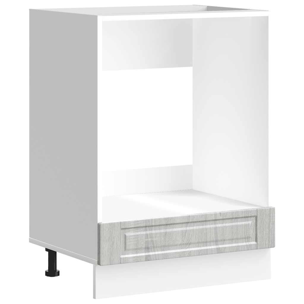 Oven Cabinet Porto Grey Sonoma Engineered Wood