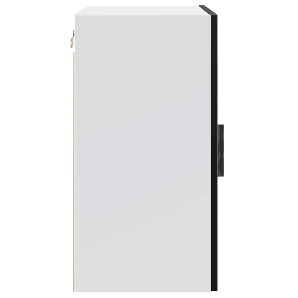 Kitchen Wall Cabinets 2 pcs Porto Black Engineered Wood