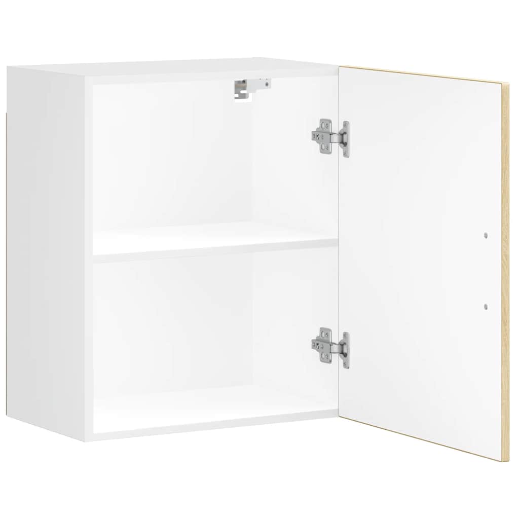 Kitchen Wall Cabinets 2 pcs Porto Sonoma Oak Engineered Wood