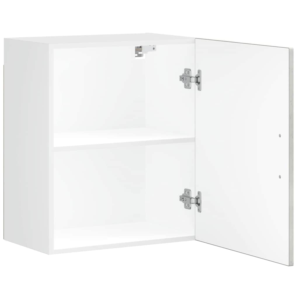 Kitchen Wall Cabinet Porto Concrete Grey Engineered Wood