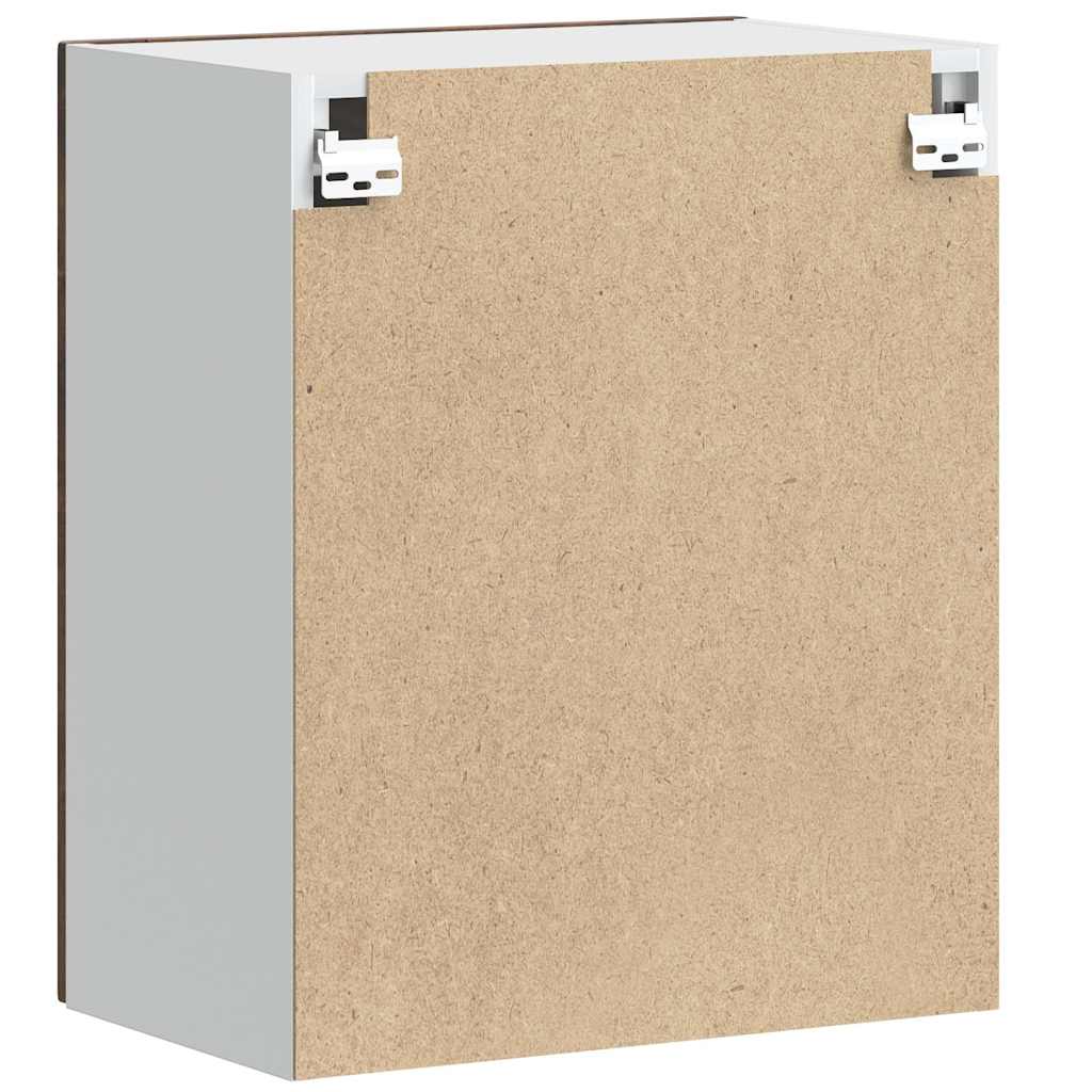 Kitchen Wall Cabinets 2 pcs Porto Smoked Oak Engineered Wood