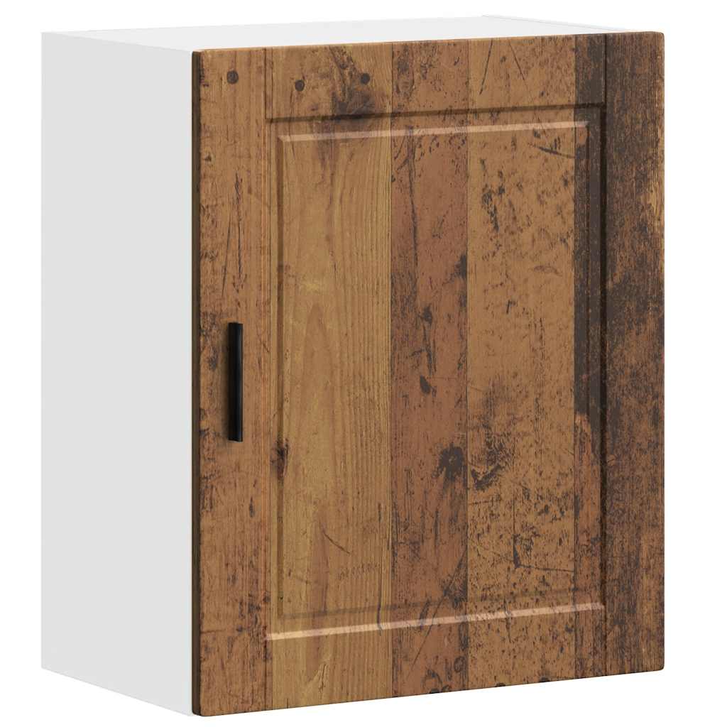 Kitchen Wall Cabinets 2 pcs Porto Old Wood Engineered Wood
