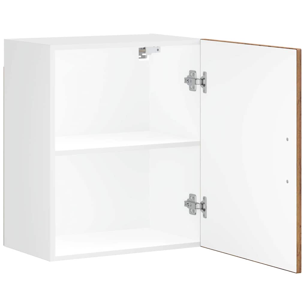 Kitchen Wall Cabinets 2 pcs Porto Old Wood Engineered Wood