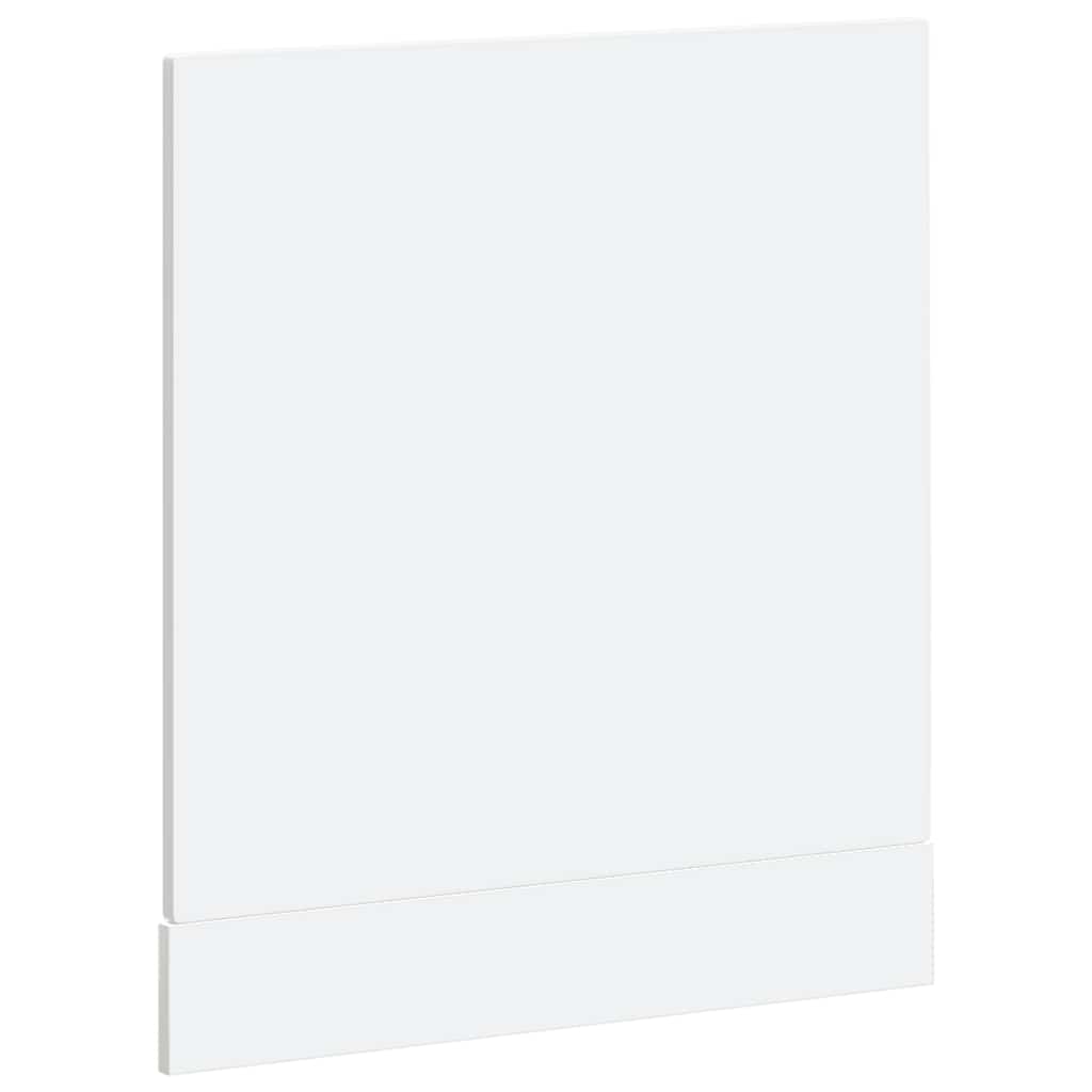 Dishwasher Panel Porto High Gloss White 60x1.5x67 cm Engineered Wood