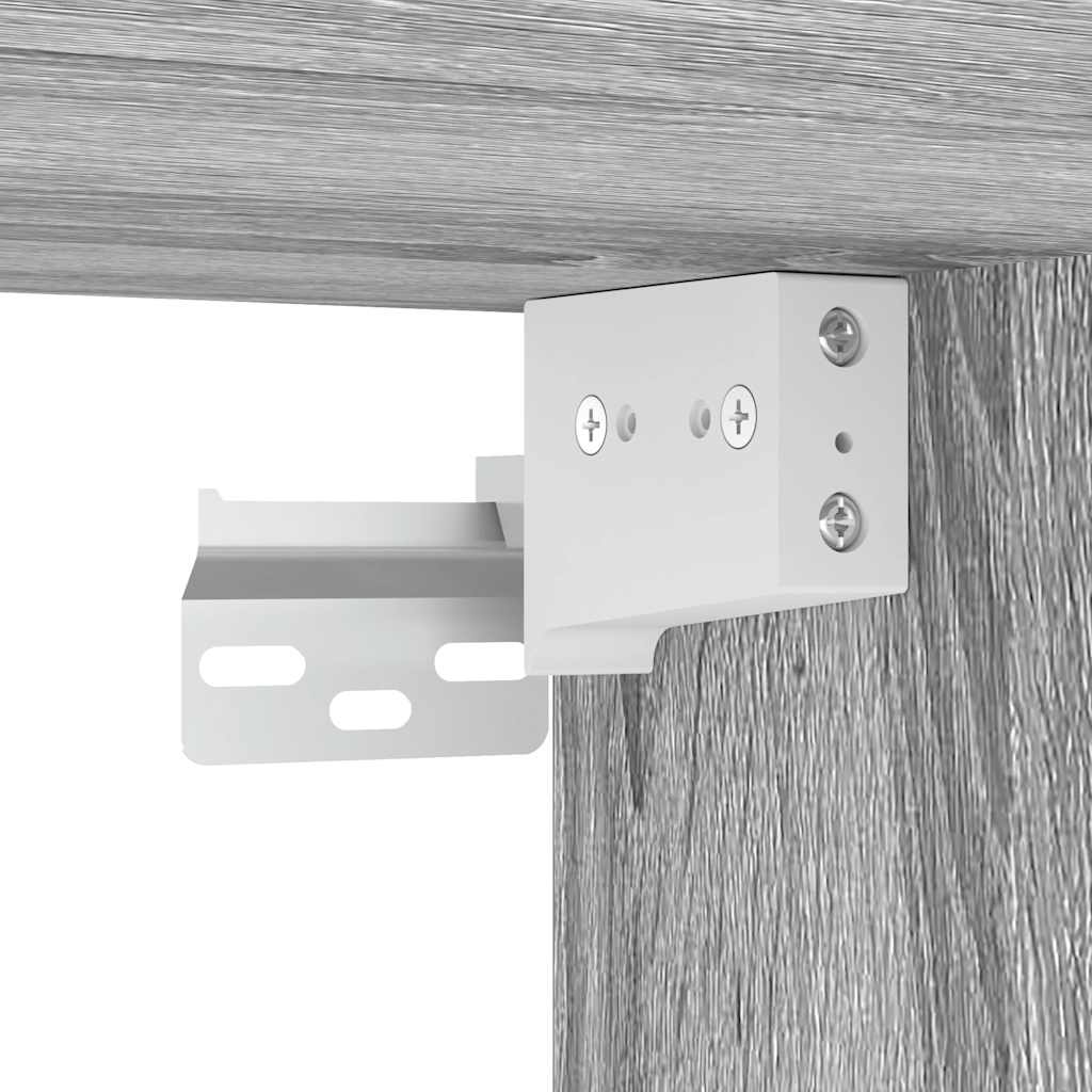 Hanging Cabinet Riga Grey Sonoma 30x29.5x60 cm Engineered Wood