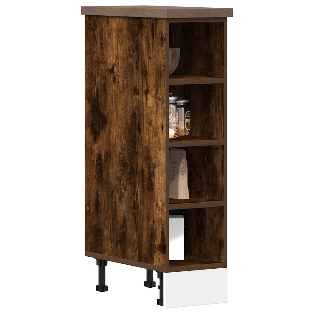 Bottom Cabinet Riga Smoked Oak 20x44.5x81.5 cm Engineered Wood