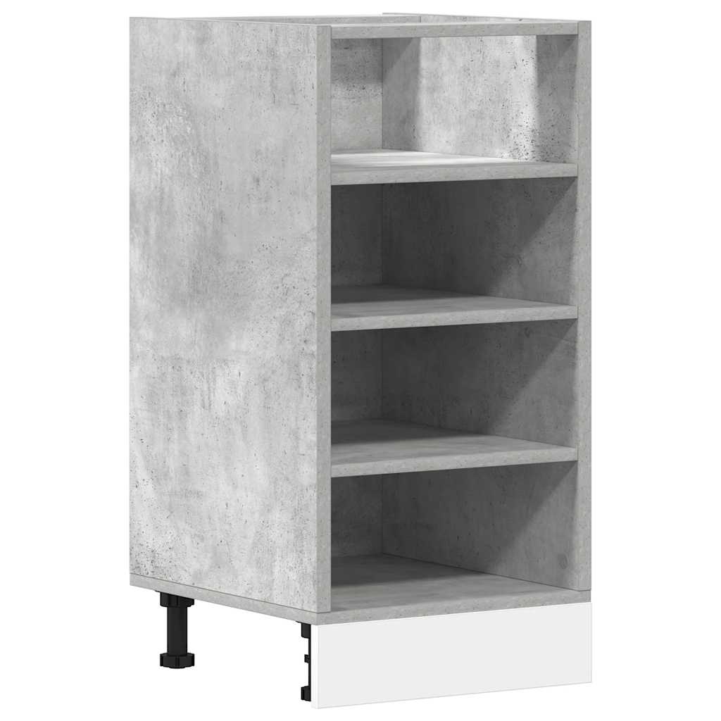 Bottom Cabinet Riga Concrete Grey 40x44.5x81.5 cm Engineered Wood