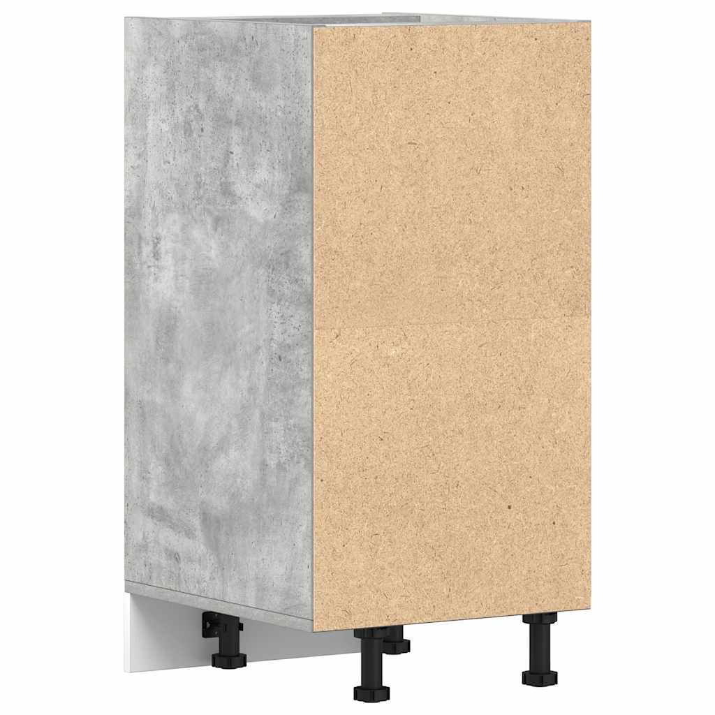 Bottom Cabinet Riga Concrete Grey 40x44.5x81.5 cm Engineered Wood