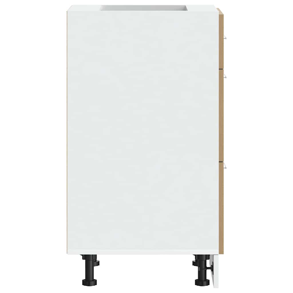 Bottom Cabinet Lyon Artisan Oak 40x46x81.5 cm Engineered Wood