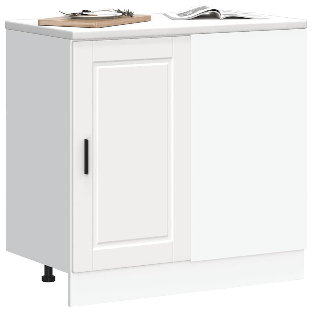 Kitchen Base Cabinet Porto White Engineered Wood