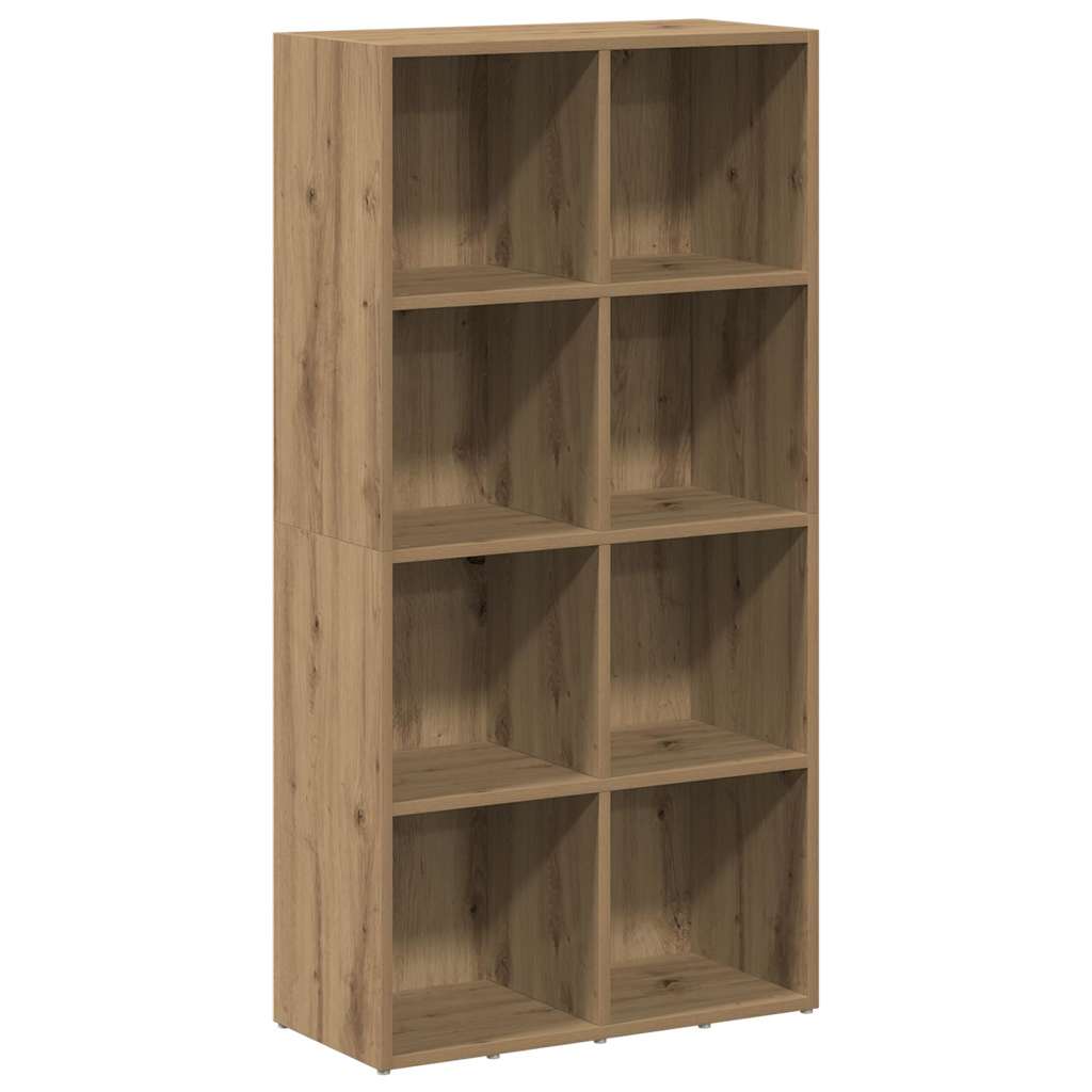 Book Cabinet Artisan Oak 66x30x130 cm Engineered Wood