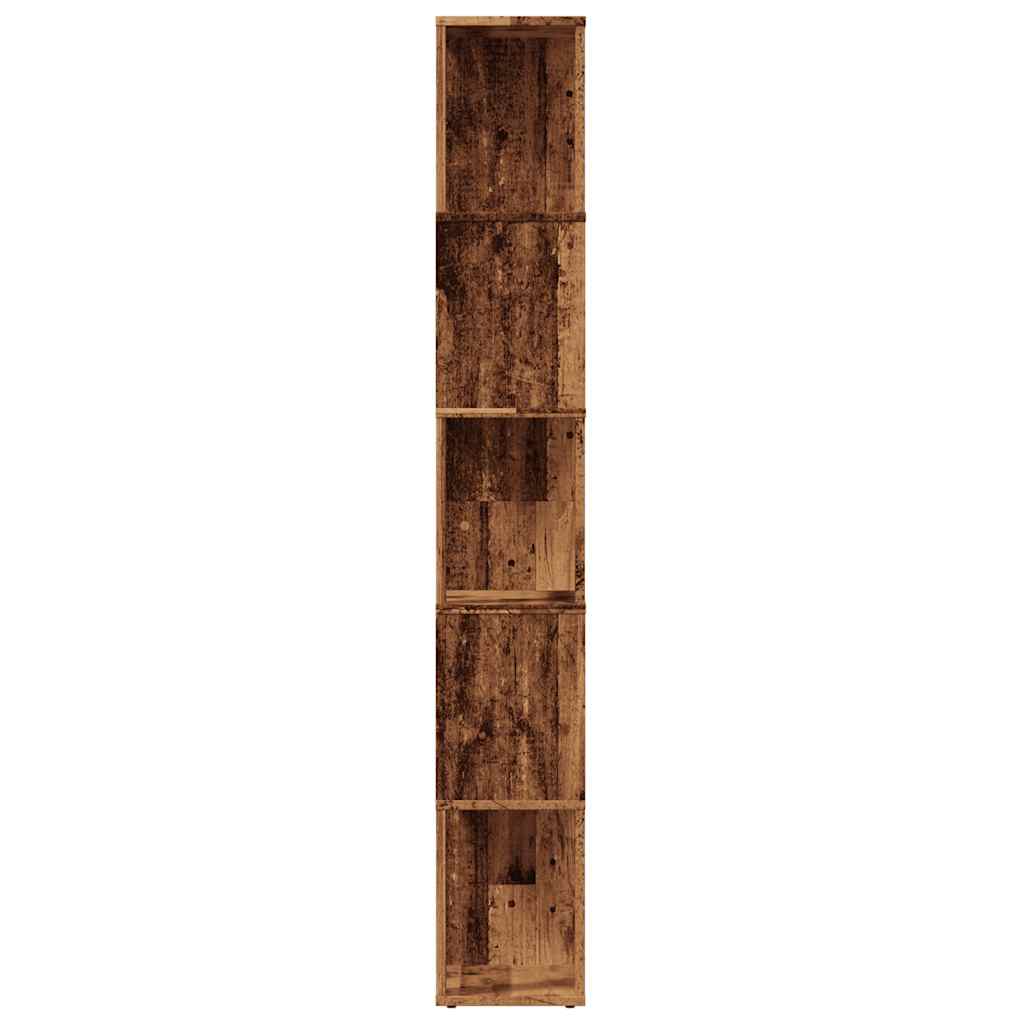 Book Cabinet Old Wood 45x24x159 cm Engineered Wood