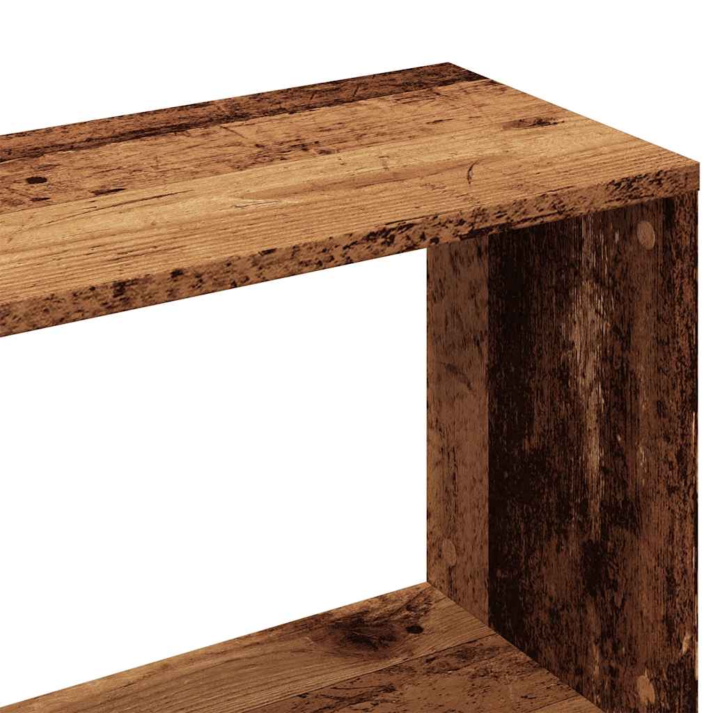 Book Cabinet Old Wood 45x24x159 cm Engineered Wood