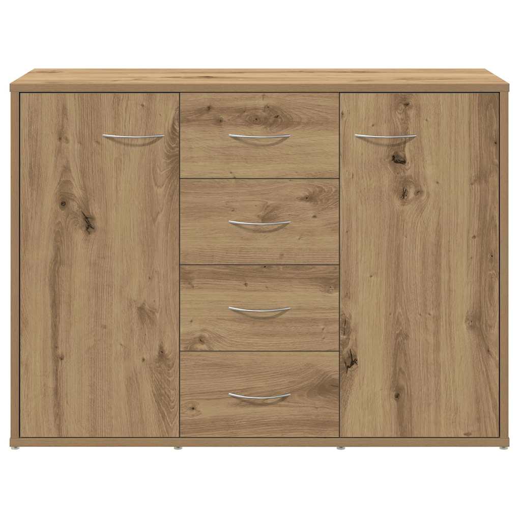 Sideboard Artisan Oak 88x30x64 cm Engineered Wood