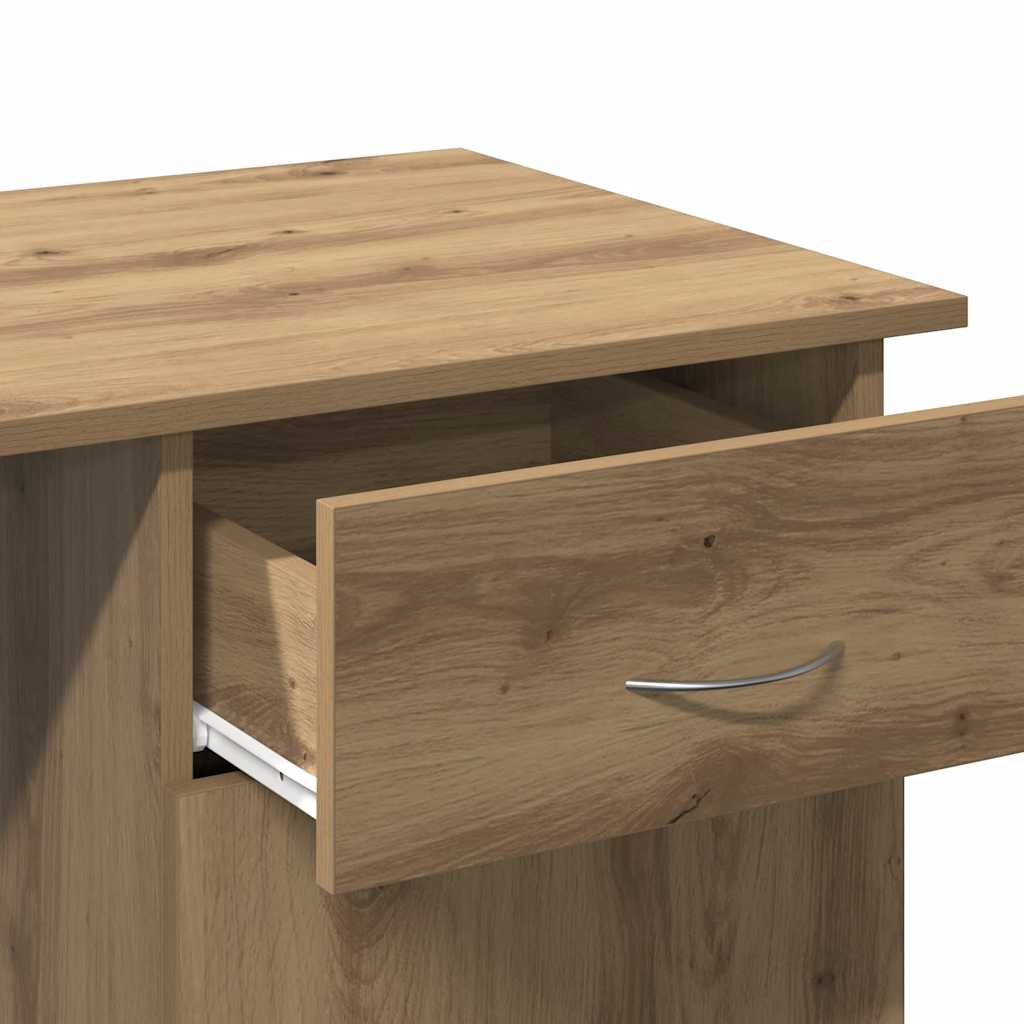 Desk Artisan Oak 100x50x76 cm Engineered Wood