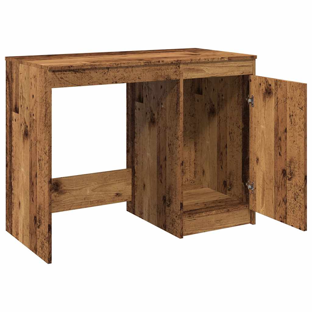 Desk Old Wood 100x50x76 cm Engineered Wood