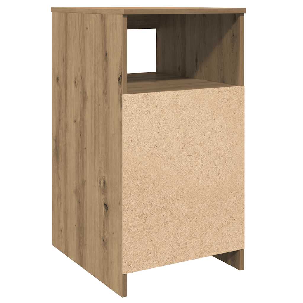 Drawer Cabinet Artisan Oak 40x50x76 cm Engineered Wood