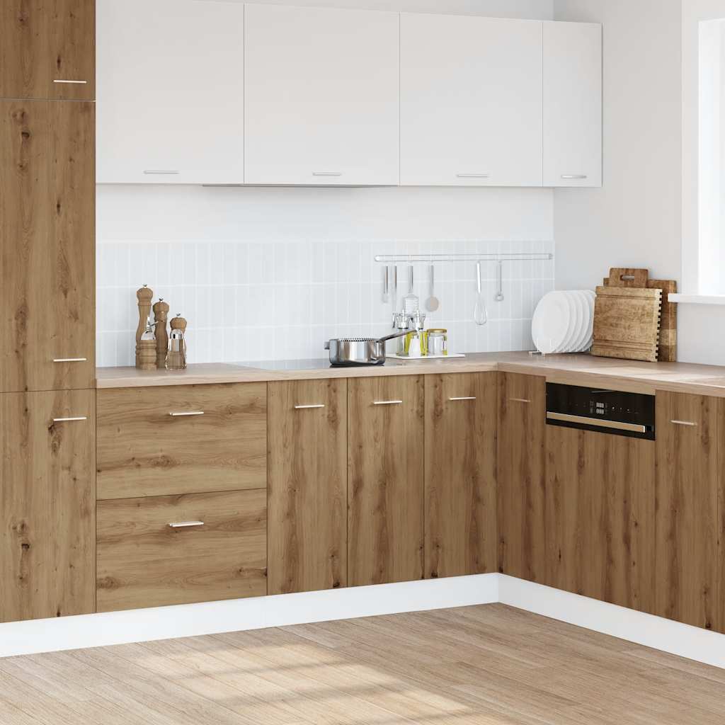 Bottom Cabinet Lyon Artisan Oak 60x46x81.5 cm Engineered Wood
