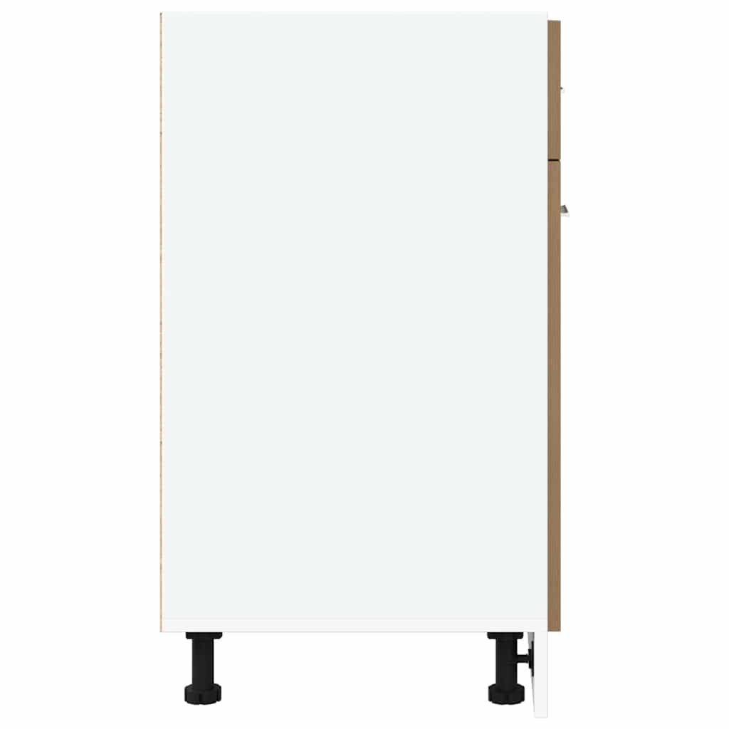 Drawer Bottom Cabinet Lyon Artisan Oak 60x46x81.5 cm Engineered Wood