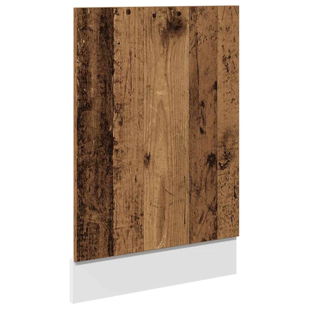 Dishwasher Panel Lyon Old Wood 45x3x67 cm Engineered Wood