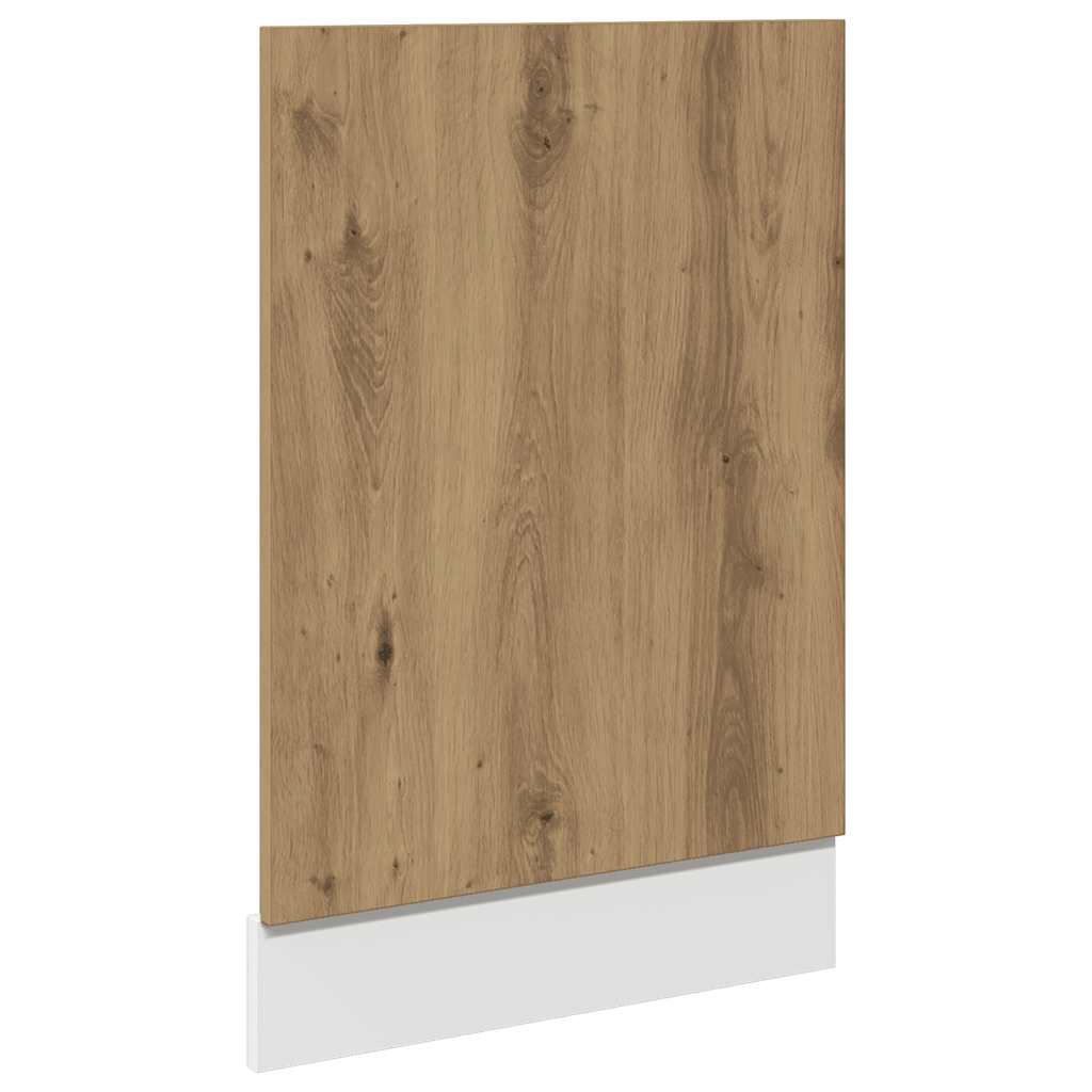 Dishwasher Panel Lyon Artisian Oak 45x3x67 cm Engineered Wood