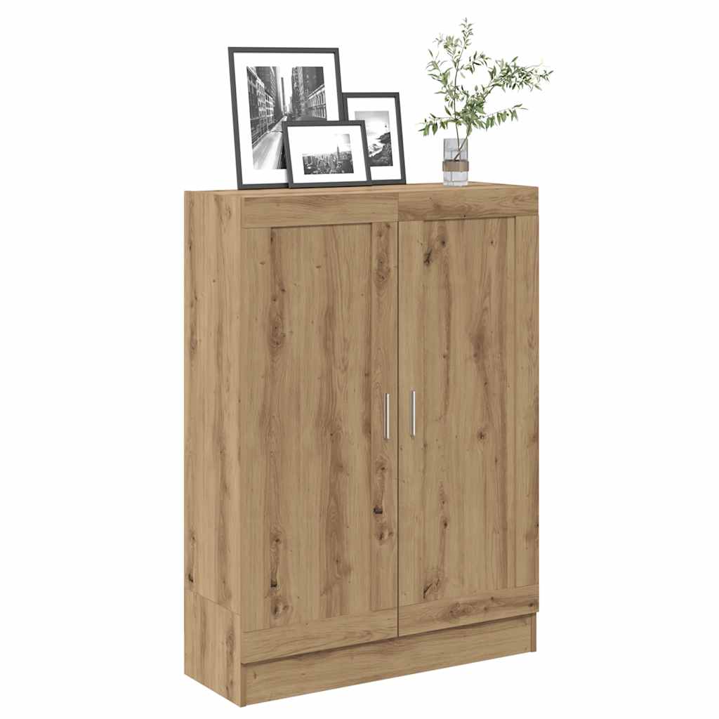 Book Cabinet Artisan Oak 82.5x30.5x115 cm Engineered Wood