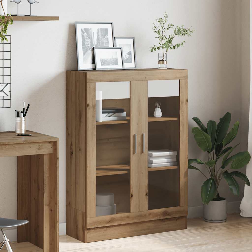 Book Cabinet Artisan Oak 82.5x30.5x115 cm Engineered Wood