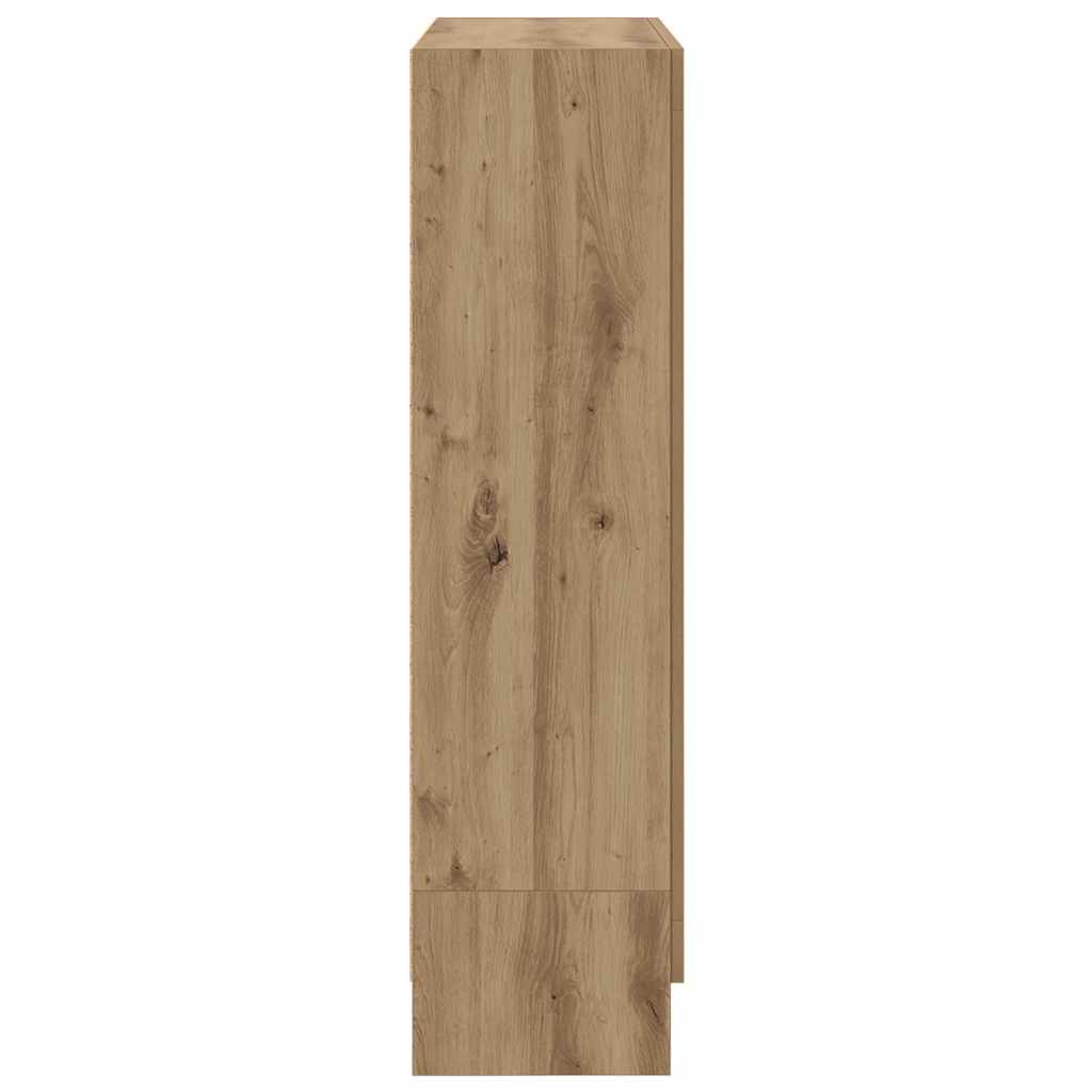 Book Cabinet Artisan Oak 82.5x30.5x115 cm Engineered Wood