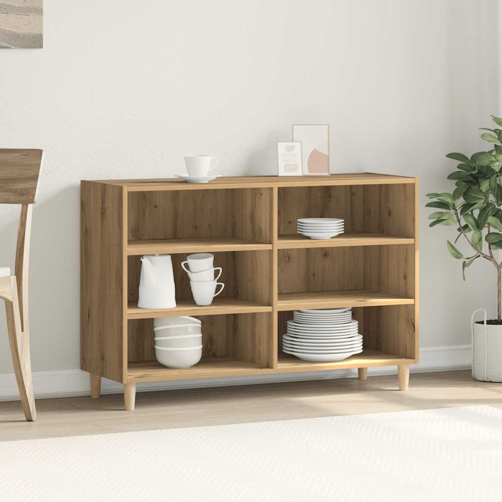 Sideboard Artisian Oak 103.5x35x70 cm Engineered Wood