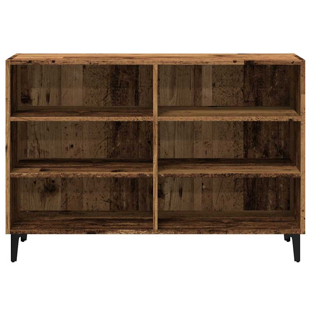 Sideboard Old Wood 103.5x35x70 cm Engineered Wood