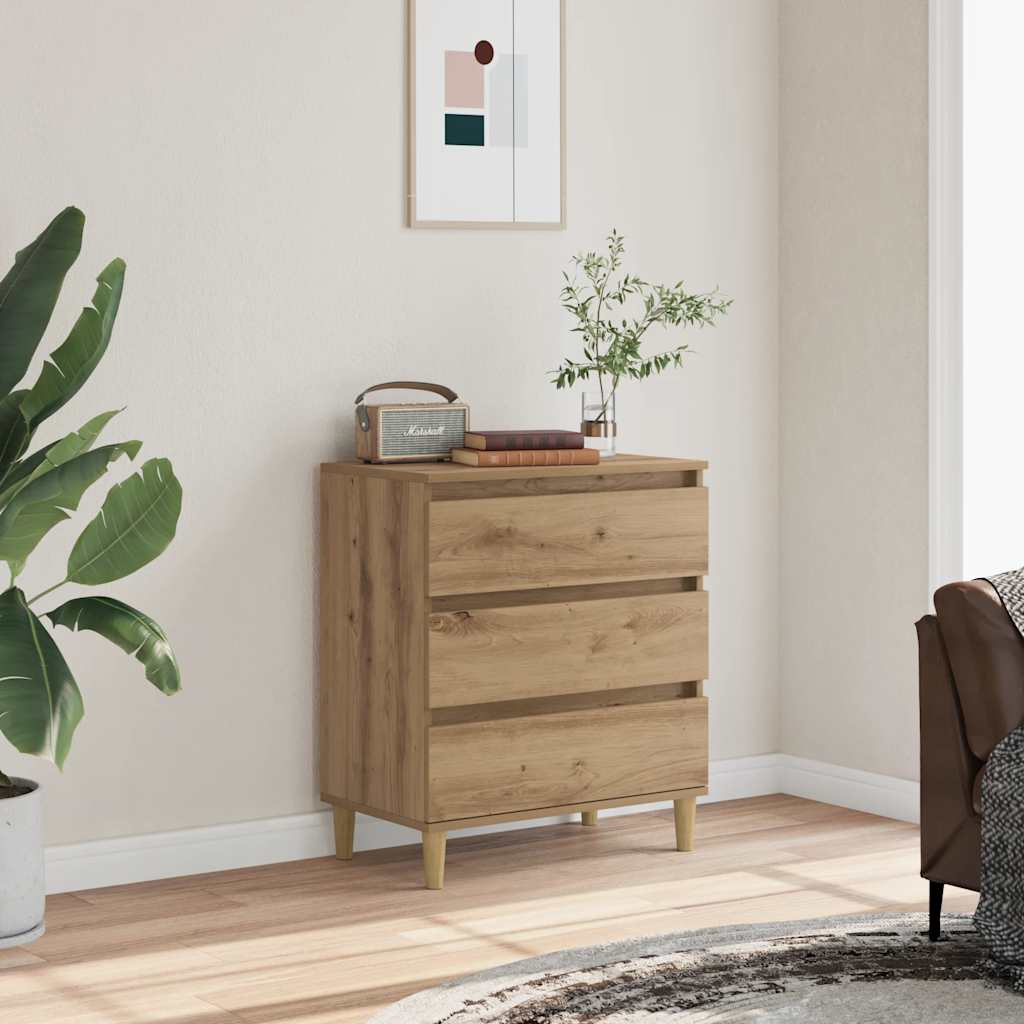 Sideboard Artisan Oak 60x35x70 cm Engineered Wood