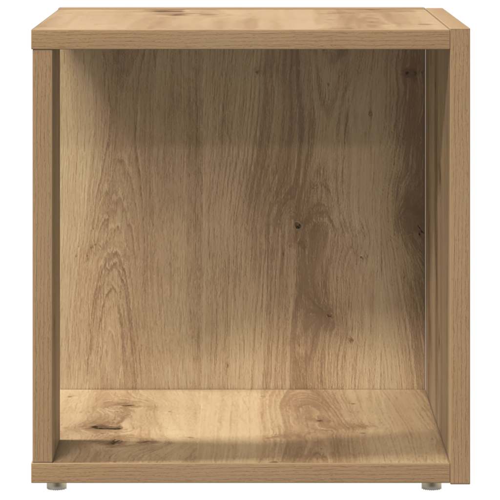 Side Table Artisan Oak 33x33x34 cm Engineered Wood