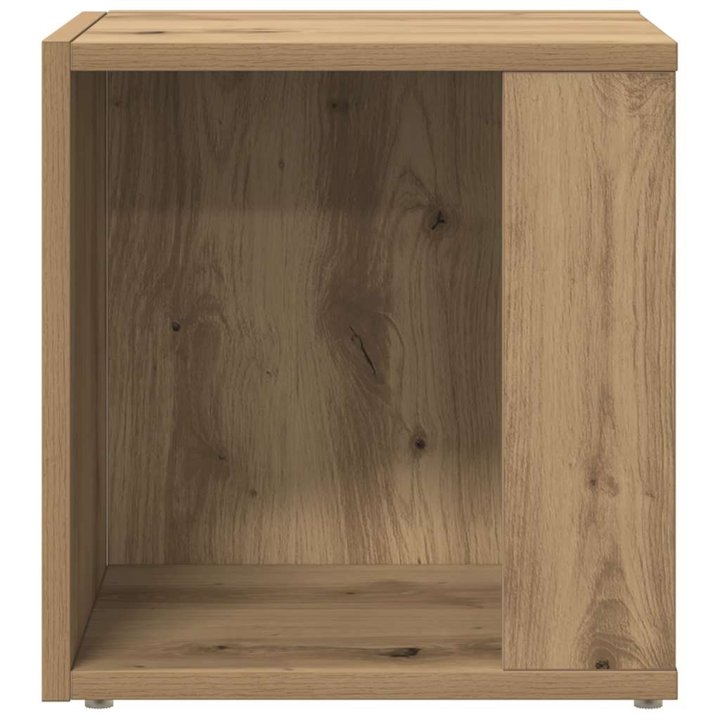 Side Table Artisan Oak 33x33x34 cm Engineered Wood