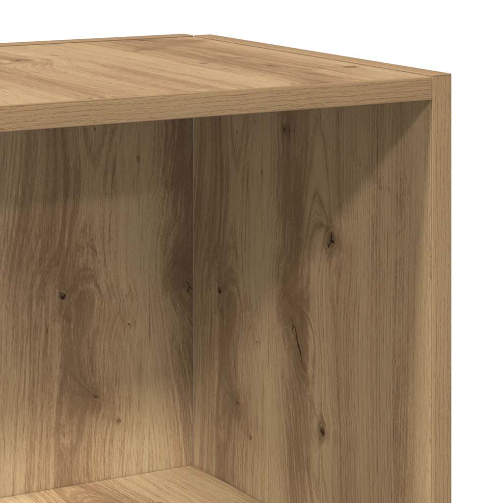 Side Table Artisan Oak 33x33x34 cm Engineered Wood