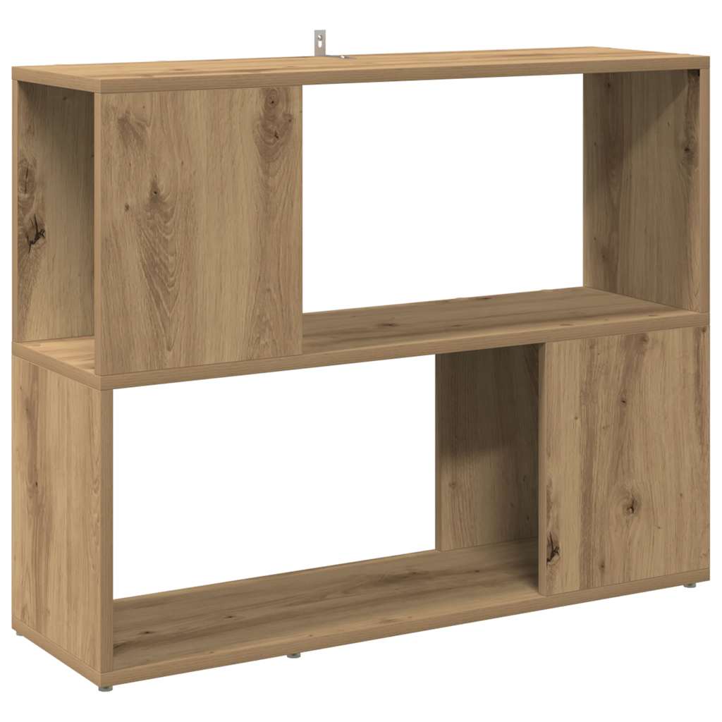 Book Cabinet/Room Divider Artisan Oak 80x24x63 cm