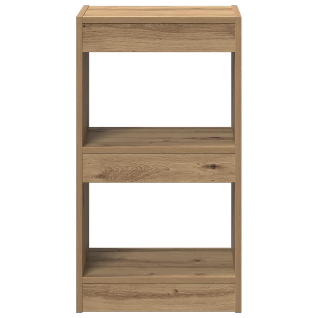 Book Cabinet/Room Divider Artisan Oak 40x30x72 cm