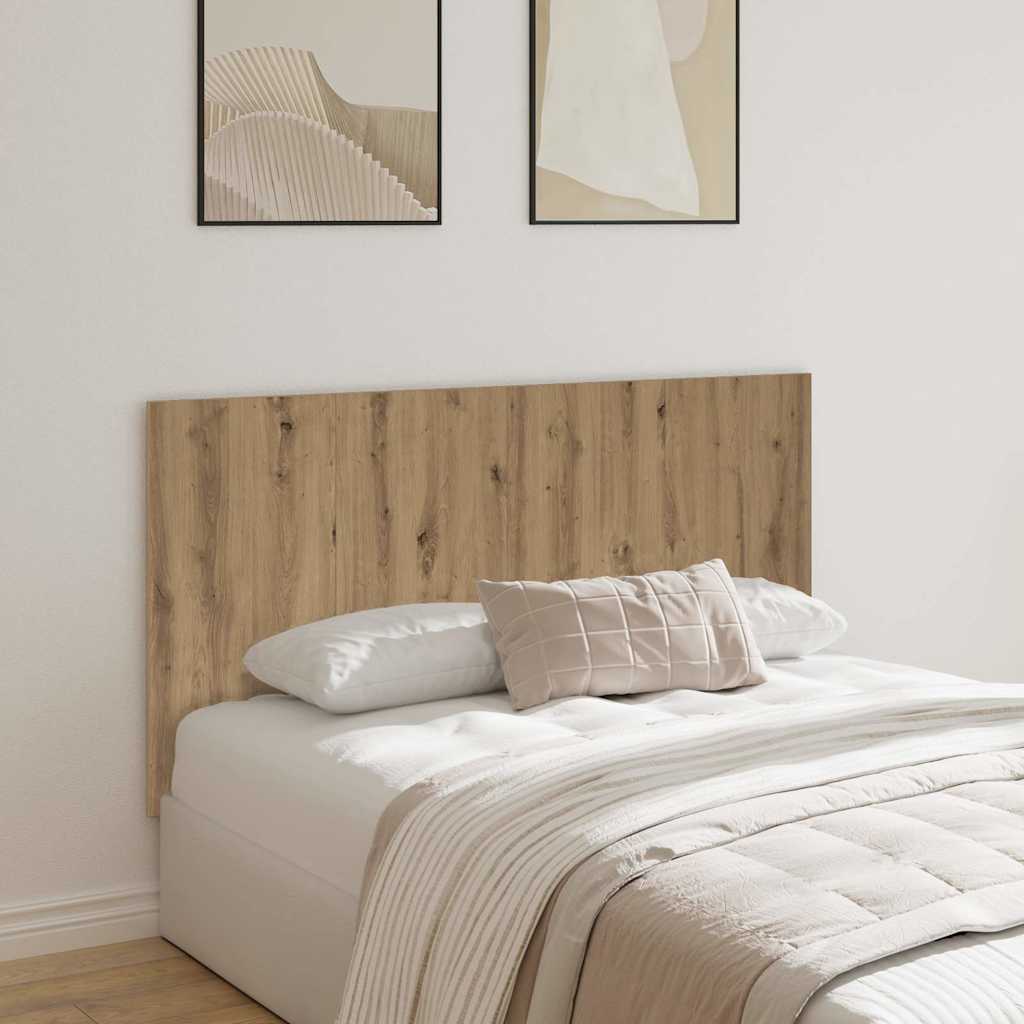 Bed Headboard Artisan Oak 160x1.5x80 cm Engineered Wood