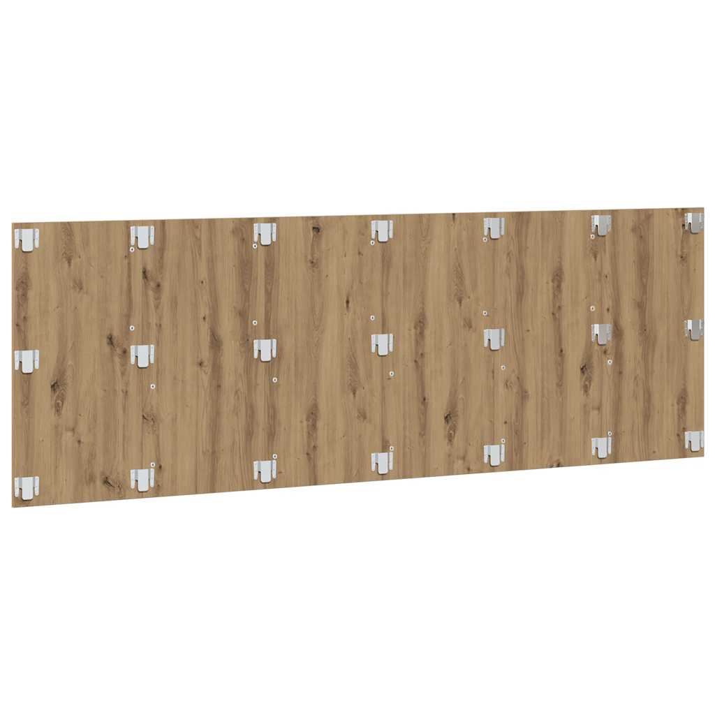 Wall Headboard Artisian Oak 240x1.5x80 cm Engineered Wood