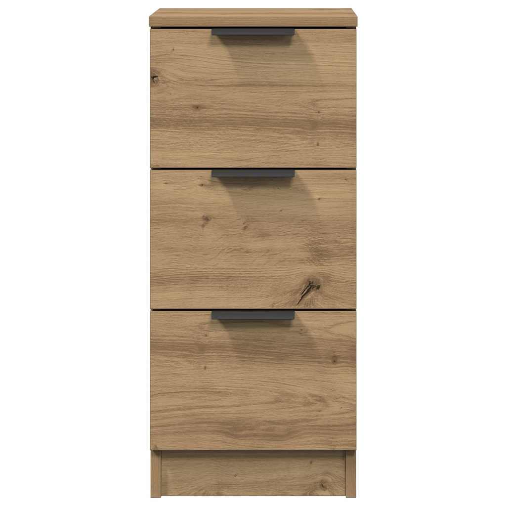 Sideboards 2 pcs Artisan Oak 30x30x70 cm Engineered Wood