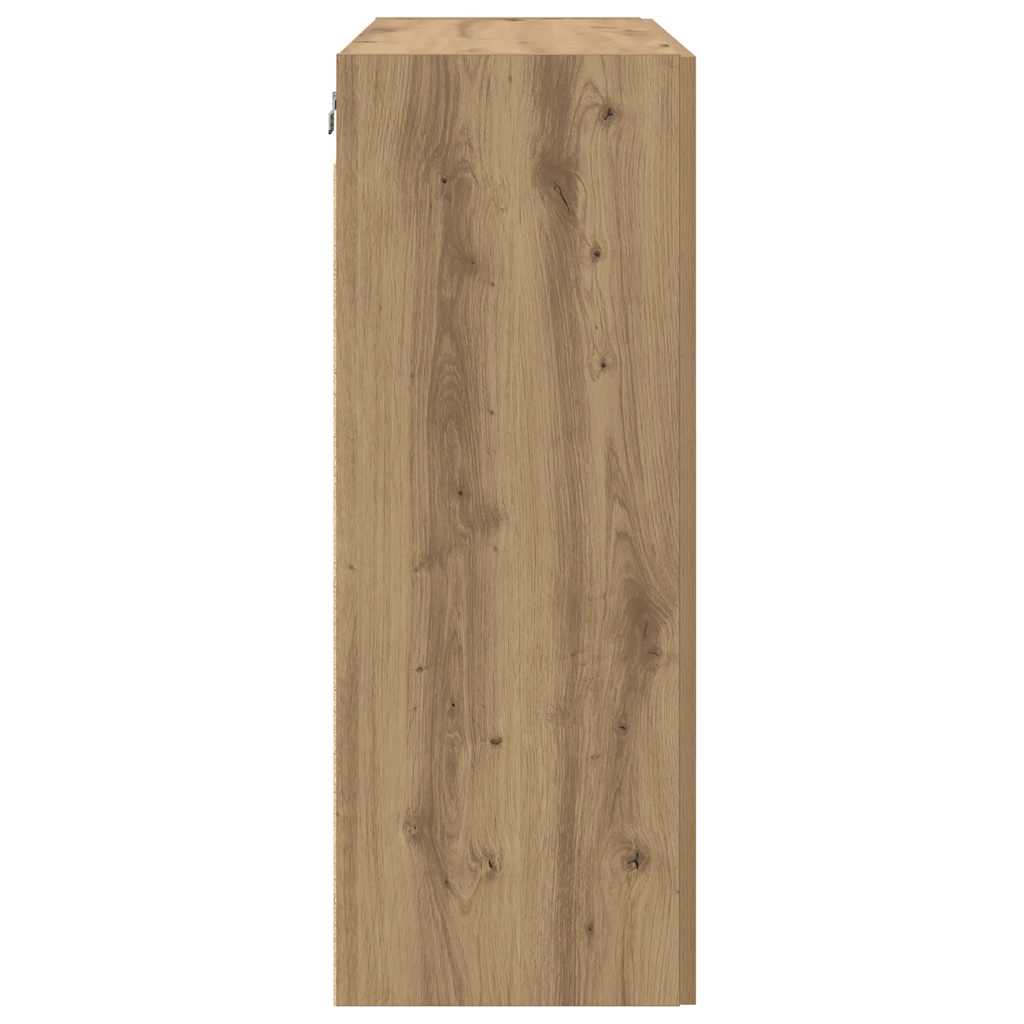 Hanging Wall Cabinet Artisian Oak 69.5x34x90 cm