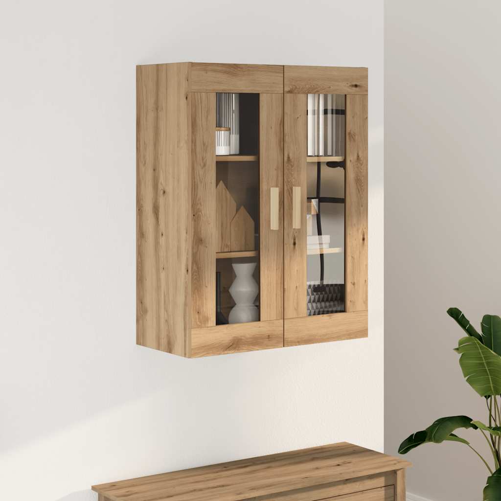 Hanging Wall Cabinet Artisian Oak 69.5x34x90 cm