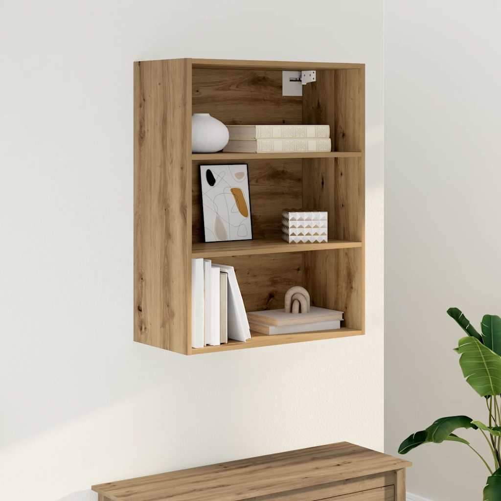 Hanging Wall Cabinet Artisan Oak 69.5x32.5x90 cm