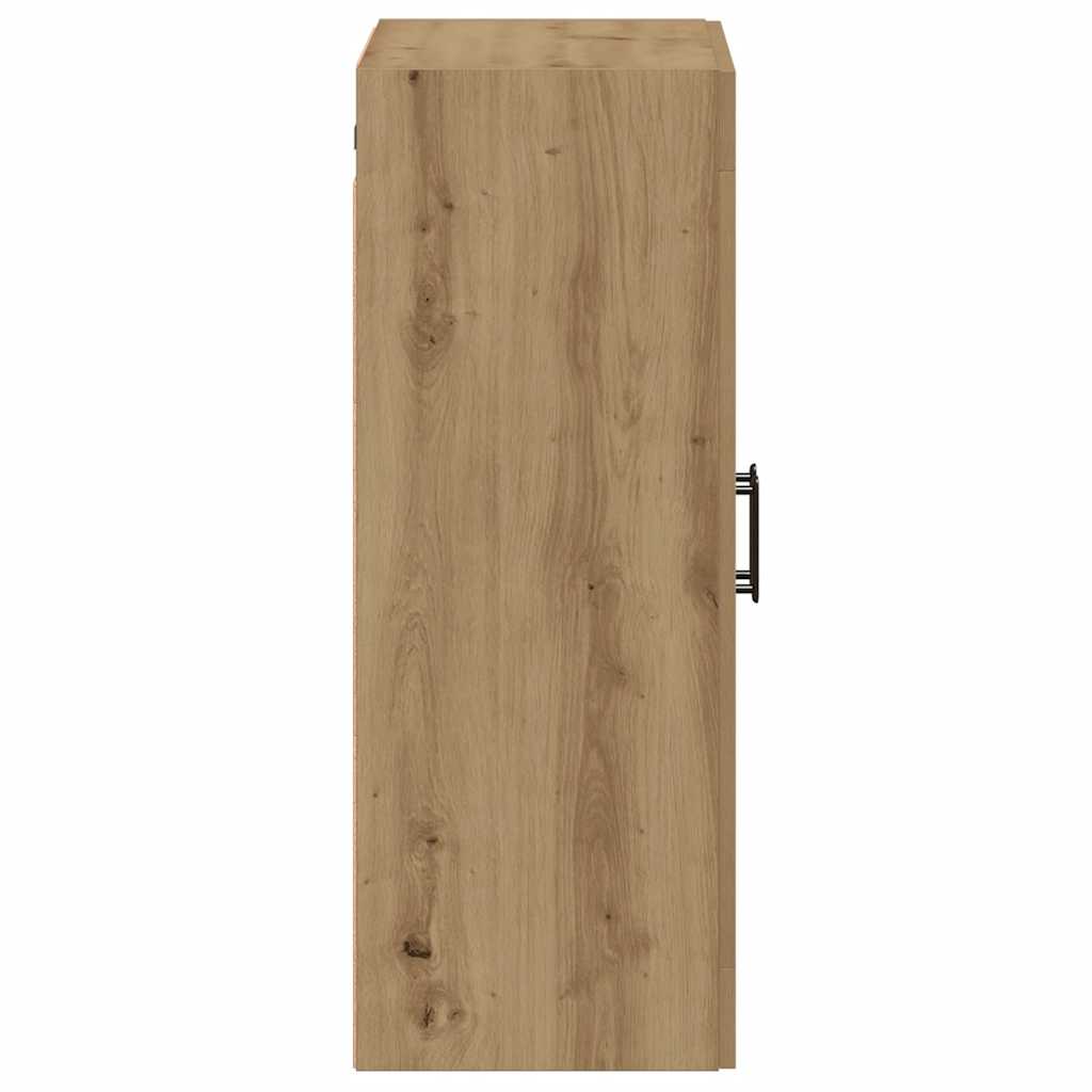 Wall Mounted Cabinet Artisan Oak 69.5x34x90 cm Engineered Wood