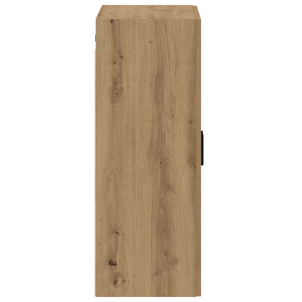 Wall Mounted Cabinet Artisian Oak 69.5x34x90 cm Engineered Wood
